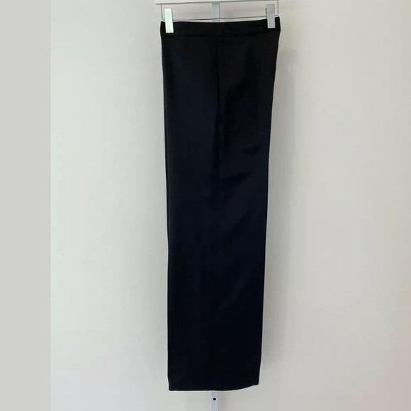 EMILIO PUCCI BLACK COTTON SILK TROUSERS SIZE IT 44 / US 10 NWTS! - Picture 7 of 17
